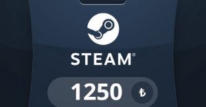 Steam Wallet TRY 1250 Подарочная карта TR