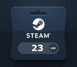 Steam Карта пополнения €23 EU Код активации
