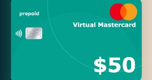 MyPaymentVault Virtual Mastercard USD 50