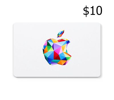 Apple $10 Подарочная карта US