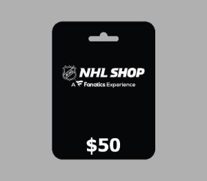 NHL Shop USD 50 Подарочная карта US