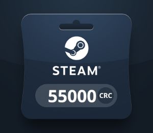 Steam Wallet CRC 55 000 Подарочная карта CR