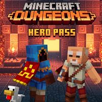 Minecraft Dungeons - Hero Pass Апгрейд DLC XBOX One Ключ
