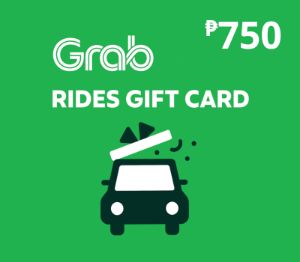 Grab Rides PHP 750 Подарочная карта PH