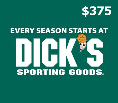 Dicks Sporting Goods USD 375 Gift Card US