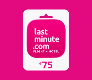 Lastminute.com Flight + Hotels EUR 75 Подарочная карта DE