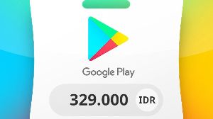 Google Play IDR 329000 Подарочная карта ID