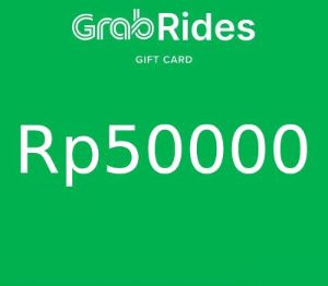 Grab Rides IDR 50000 Подарочная карта ID