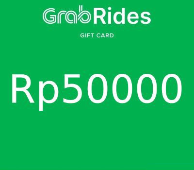 Grab Rides IDR 50000 Подарочная карта ID