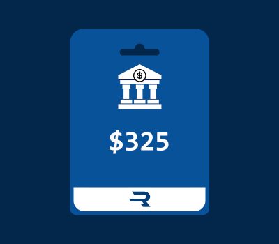 Rewarble Bank Transfer USD 325 Подарочная карта