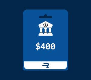 Rewarble Bank Transfer USD 400 Подарочная карта