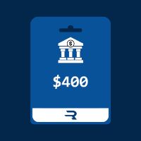 Rewarble Bank Transfer USD 400 Подарочная карта