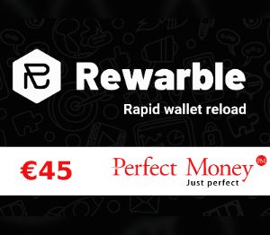 Rewarble Perfect Money EUR 45 Подарочная карта