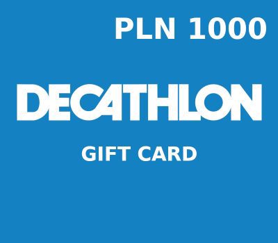 Decathlon 1000 PLN Подарочная карта PL