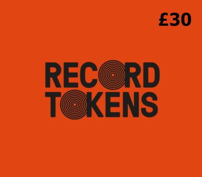 Record Tokens GBP 30 Подарочная карта UK