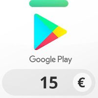 Google Play EUR 15 Подарочная карта PT