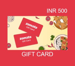 Zomato 500 INR Подарочная карта IN