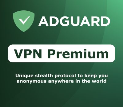 AdGuard VPN Premium Ключ (1 Month / 10 Devices)