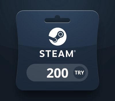 Steam Wallet TRY 200 Подарочная карта TR