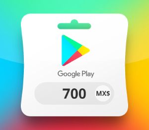 Google Play MXN 700 Подарочная карта MX