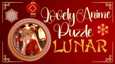 Lovely Anime Puzzle: Lunar PC Steam Ключ