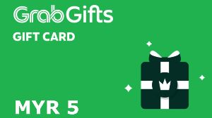 Grab MYR 5 Подарочная карта MY