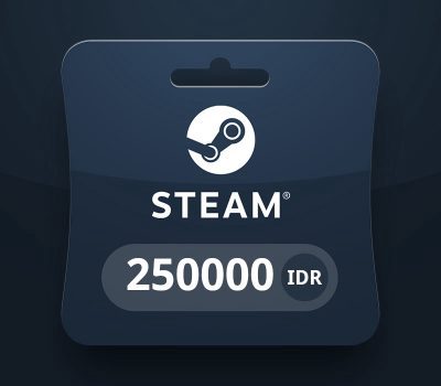 Steam Wallet IDR 250000 Подарочная карта