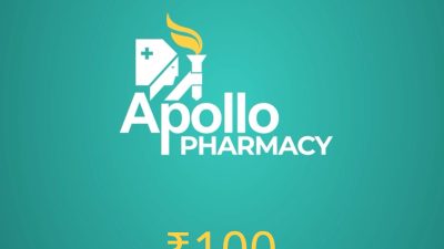 Apollo Pharmacy ₹100 Подарочная карта IN