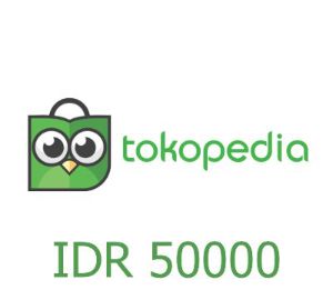 Tokopedia 50000 IDR Подарочная карта ID