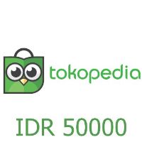 Tokopedia 50000 IDR Подарочная карта ID