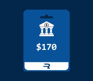 Rewarble Bank Transfer USD 170 Подарочная карта