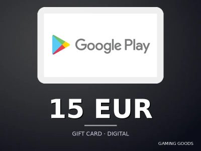 Google Play EUR — 15 EUR