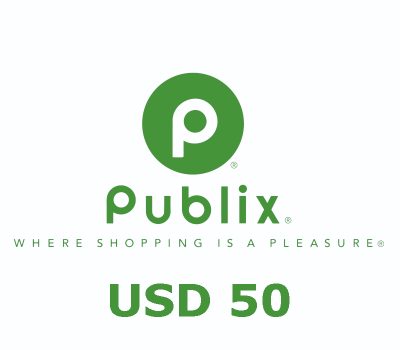 Publix USD 50 Gift Card US