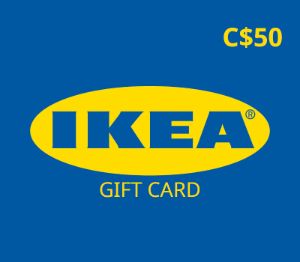 IKEA CAD 50 Подарочная карта CA