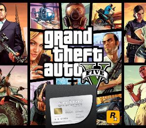 Grand Theft Auto V + Great White Shark Cash Карта EU Xbox Series X|S Ключ