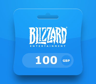 Blizzard GBP 100 Battle.net Подарочная карта UK
