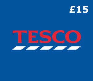 Tesco £15 Подарочная карта UK