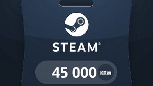 Steam Wallet KRW 45000 Подарочная карта KR