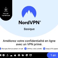 NordVPN Basic FR Ключ (1 Year / 10 Devices)