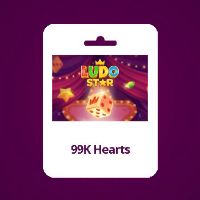 Ludo Star 99K Hearts Подарочная карта