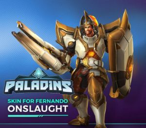 Paladins - Fernando Onslaught Skin Digital Download Ключ