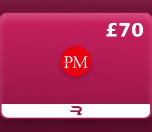Rewarble Perfect Money GBP 70 Подарочная карта