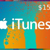 iTunes $15 US Карта