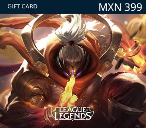 League of Legends 399 MXN Предоплаченная RP карта MX