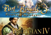 Port Royale 3 Gold and Patrician IV Gold - Double Pack Steam Подарок