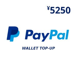 PayPal Wallet JPY 5250 Top Up