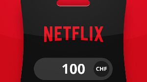 Netflix CHF 100 Подарочная карта CH
