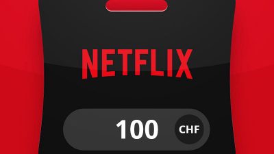 Netflix CHF 100 Подарочная карта CH