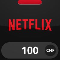 Netflix CHF 100 Подарочная карта CH