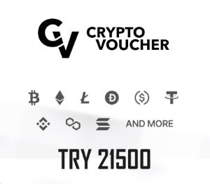 CRYPTO VOUCHER TRY 21500 Подарочная карта